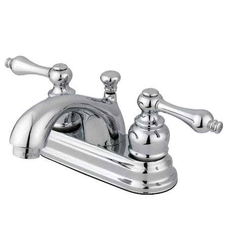 Kingston Brass 4" Centerset Bathroom Faucet, Chrome KB2601AL